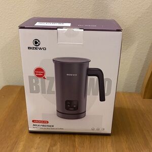 new in box bizewo milk frother